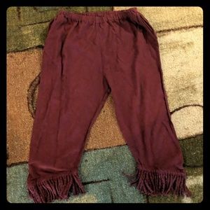 Boho capri pants